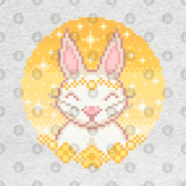 Kawaii bunny pixel art by AlleenasPixels